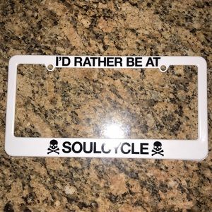 SOULCYCLE License Plate Frame